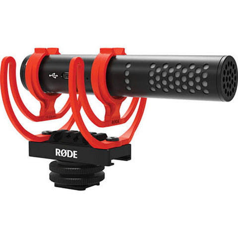 Rode VideoMic NTG Hybrid Analog/USB Camera-Mount Shotgun Microphone used fw0087105