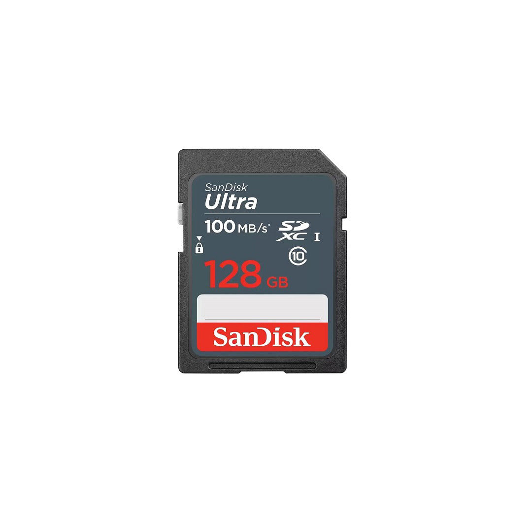 Sandisk 128GB 100MB/S  SD Ultra Memory Card