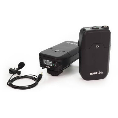 Rode RODELink Filmmaker Kit Digital Camera-Mount Wireless Omni Lavalier Microphone System (2.4 GHz)