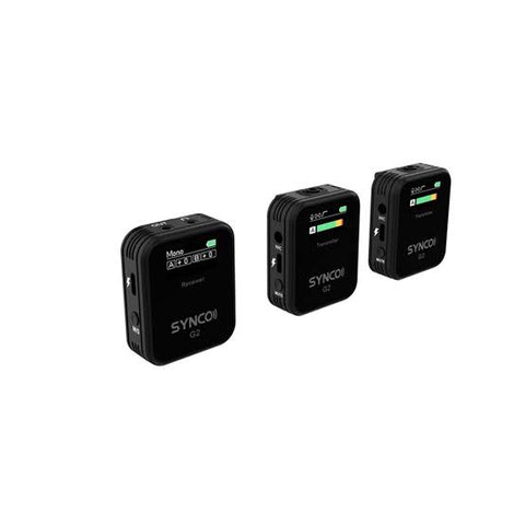 Synco WAir-G2-A1 Ultracompact Digital Wireless Microphone System for Mirrorless/DSLR Cameras (2.4 GHz) Synco WAir-G2-A1 Ultracompact Digital Wireless Microphone System for Mirrorless/DSLR Cameras (2.4 GHz)