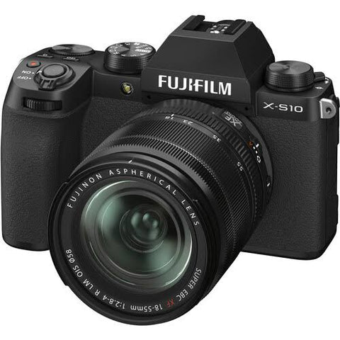 FUJIFILM X-S10 Mirrorless Digital Camera with 18-55mm Lens FUJIFILM X-S10 Mirrorless Digital Camera with 18-55mm Lens