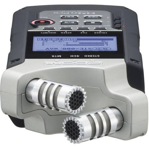 Zoom H4n Pro 4-Input / 4-Track Portable Handy Recorder with Onboard X/Y Mic Capsule (Black)c4169932