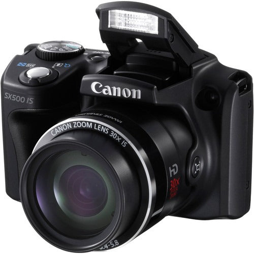 Canon PowerShot SX500 IS Digital Camera Used - 673053009926