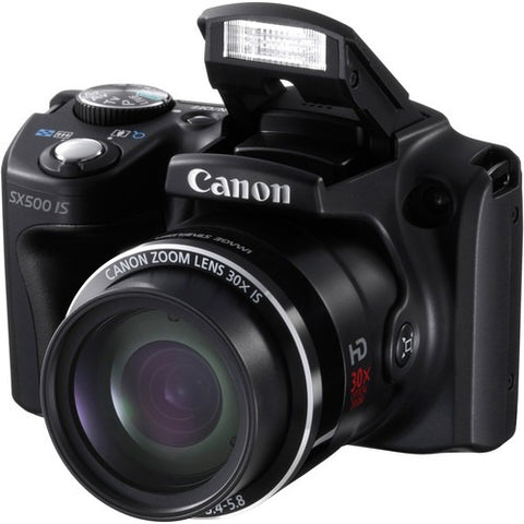 Canon PowerShot SX500 IS Digital Camera Used - 673053009926