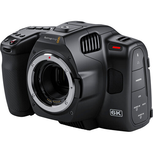 Blackmagic Design Pocket Cinema Camera 6K Pro (Canon EF) With Battery Grip