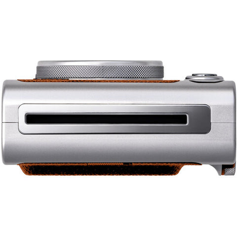 FUJIFILM instax mini EVO Hybrid Instant Camera (Brown)