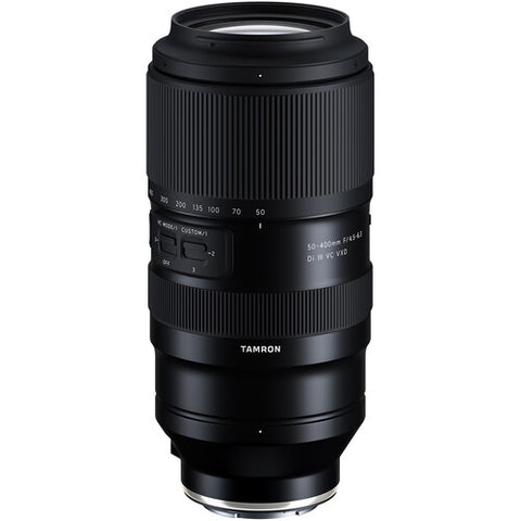 Tamron 50-400mm f/4.5-6.3 Di III VC VXD Lens (Sony E)