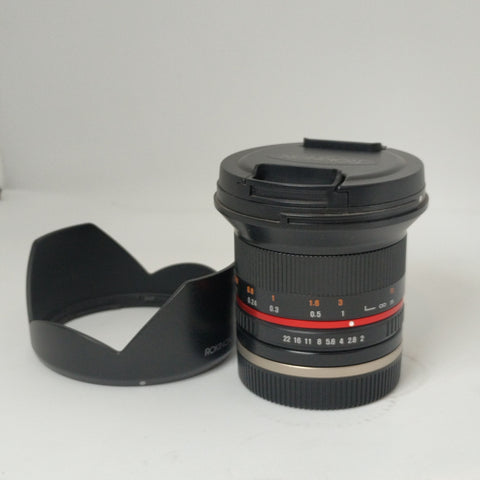 Rokinon 12mm f/2.0 NCS CS Lens for Sony E-Mount (cdp21484)