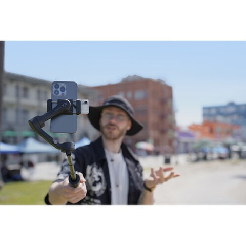 Hohem iSteady V3 AI Smartphone Gimbal with AI Tracker & Fill Light Mod ...