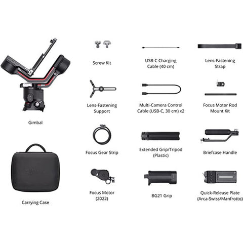 DJI RS 3 Combo Gimbal Stabilizer used