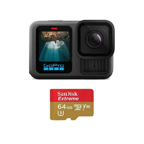 GoPro Hero 13 Black With 64GB Micro SD Card