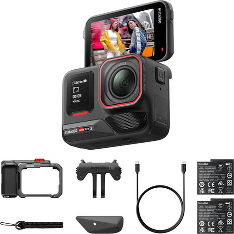 Insta360 Ace Pro 2 Action Camera Dual Battery Xplorer Bundle used - IBGLA241295CSV