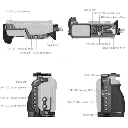 SmallRig Basic Camera Cage Kit for Nikon ZR (5467)
