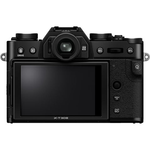FUJIFILM X-T30 III Mirrorless Camera with 13-33mm f/3.5-6.3 Lens (Black)