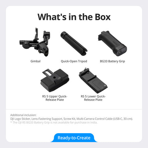 DJI RS 5 Gimbal Stabilizer used