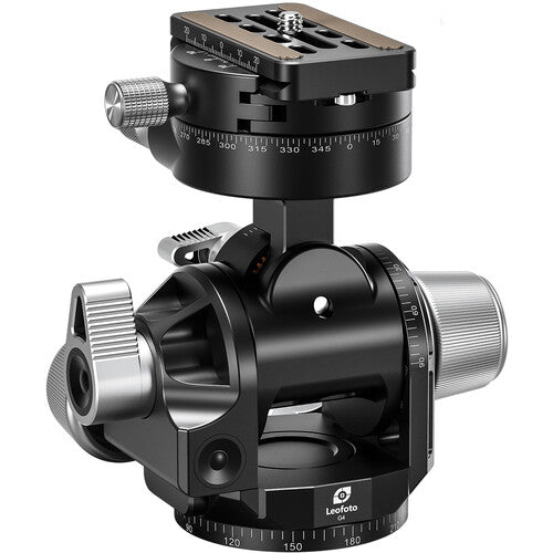 Leofoto LH-55 Low-Profile Ball Head with Quick Release Plate (Black)