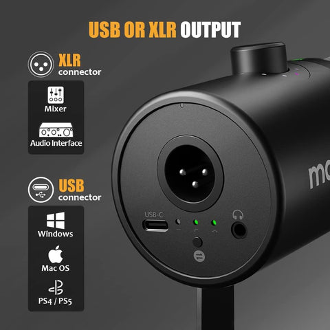 MICROFONO MAONO AU-A04 USB 60HZ