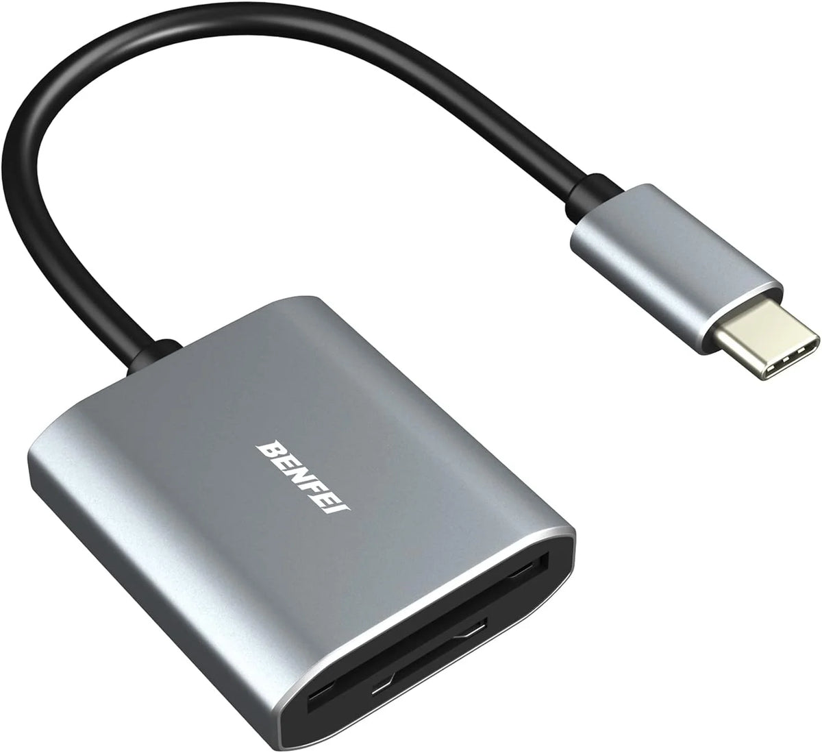 BENFEI 2 in 1 USB-C to SD & Micro Card Reader