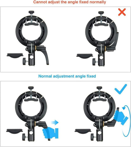 Godox S2 Speedlite S-Type Bracket Bowens Mount