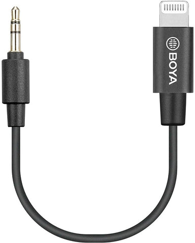 Boya Byk1 Cable Adaptador Lightning A 3.5mm Para iPhone iPadBoya Byk1 Cable Adaptador Lightning A 3.5mm Para iPhone iPad Boya Byk1 Cable Adaptador Lightning A 3.5mm Para iPhone a Byk1 Cable Adaptador Lightning A 3.5mm Para iPhone iPad
