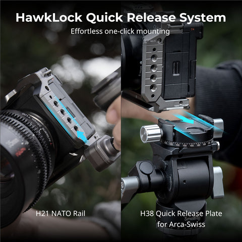 SmallRig HawkLock Quick Release Cage Kit for Sony A6700 ( 5060)