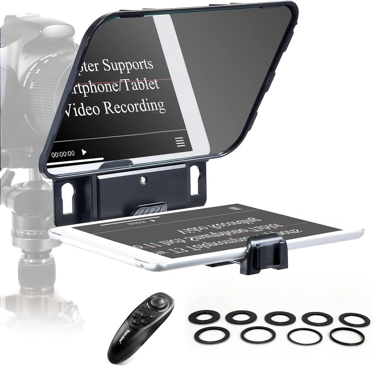 Desview T3 Teleprompter, Teleprompter with Remote Control