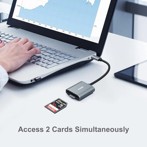 BENFEI 2 in 1 USB-C to SD & Micro Card Reader
