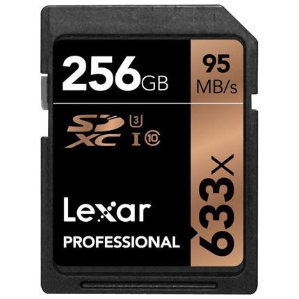 Lexar 256GB SDXC Blue Series UHS-I 633x V30