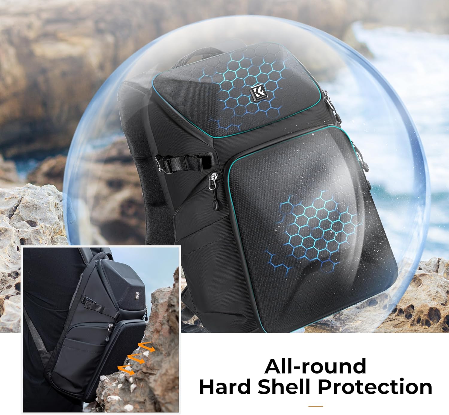 K&F Concept Multifunctional Beta Waterproof Hard Camera