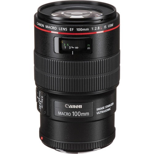Canon EF 100mm f/2.8L Macro IS USM Lens Used - 1852688