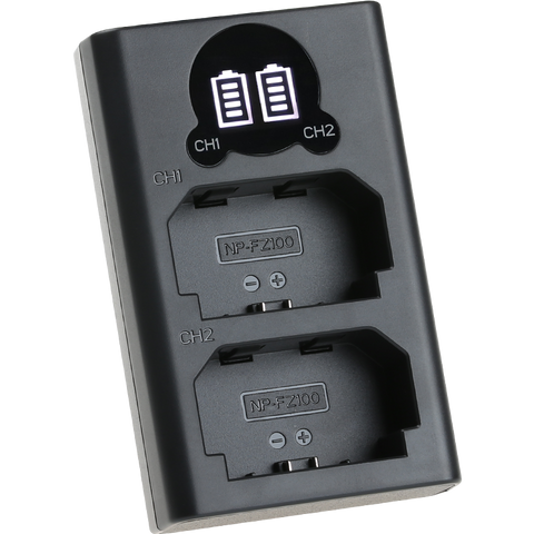 CAPTOR NP-FZ100 Dual USB Camera Battery Charger – Fast & Reliable Power for Sony Cameras