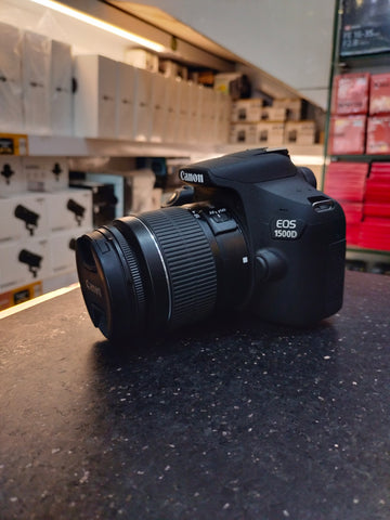 Canon 1500D DSLR Camera With 18-55mm IS IIi Lens (375075050436) (0109010803) used