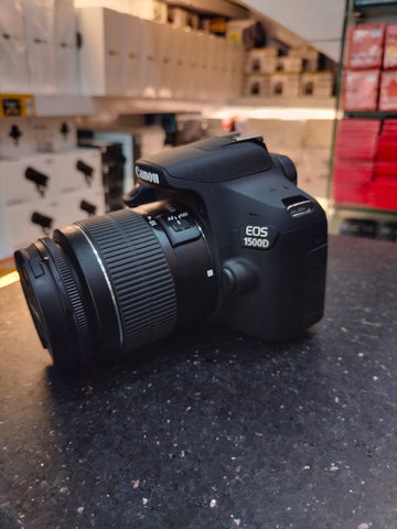 Canon 1500D DSLR Camera With 18-55mm IS IIi Lens (375075050436) (0109010803) used