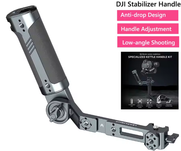 Leaplight Briefcase Handle DJI RS2/RSC2 RS3/RS3mini/RS3/RS4RPO Gimbal Handle Grip