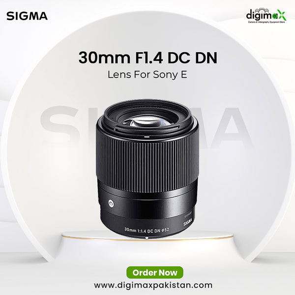 Sigma 30mm DC DN Sony E – DigiMax Pakistan