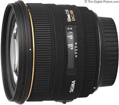 Sigma 50mm f/1.4 EX DG HSM Canon EF Fit Lens used 10034910
