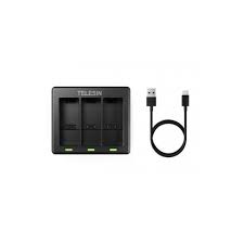 Telesin Dual Battery Charger for GoPro