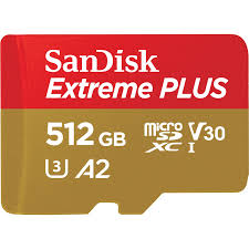 SanDisk 512GB 200MB/S Extreme microSDXC UHS-I Memory Card