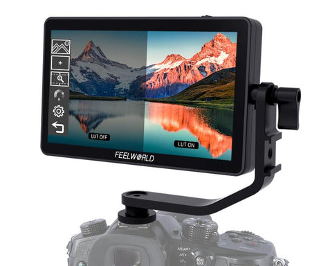 FeelWorld F6 Plus V2 On-Camera 6" Field Monitor (Touch Screen)