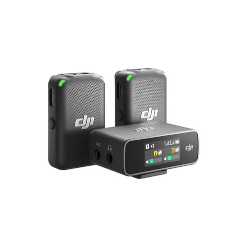 DJI Mic 2 Person Compact Digital Wireless Microphone System/Recorder for Camera & Smartphone (2.4 GHz) used