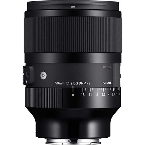 Sigma 50mm F1.2 DG DN Art Lens (Sony E)