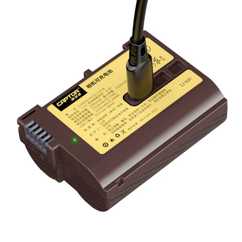 Captor EN-EL15C 2400MAH Rechargeable Type-C Camera Battery for nikon