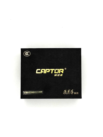 Captor NP-FZ100 2400mAh Type-C Battery for Sony Cameras