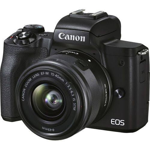 Canon EOS M50 Mark II Mirrorless Digital Camera with 15-45mm Lens (058051002492) (933208030786)