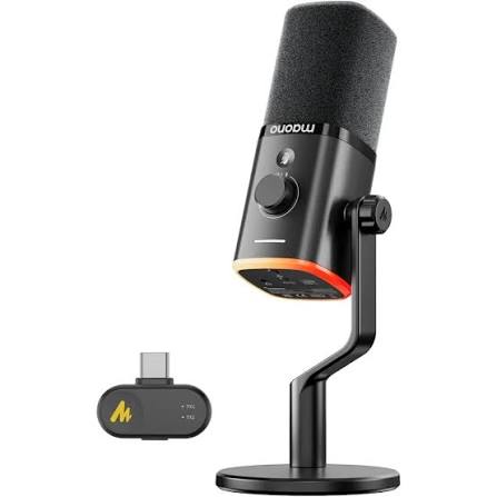 Maono PD100W Wireless Dynamic Microphone
