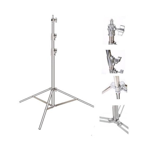 Studio Light Stand Heavy Duty (Silver) Imported