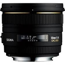 Sigma 50mm f/1.4 EX DG HSM Canon EF Fit Lens used 10034910