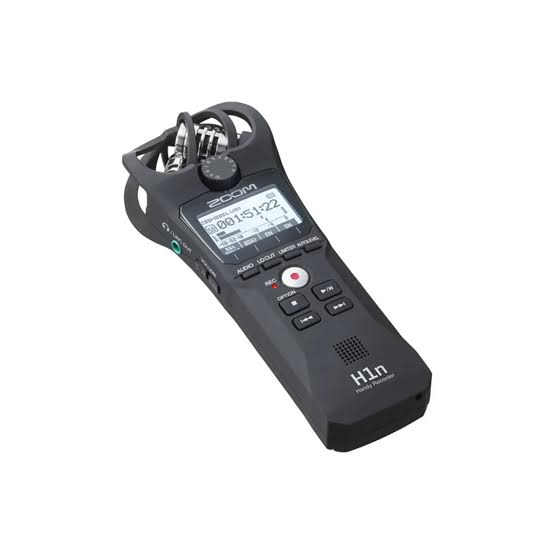 Zoom H1n 2-Input / 2-Track Portable Handy Recorder with Onboard X/Y Microphone (Black)