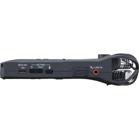 Zoom H1n 2-Input / 2-Track Portable Handy Recorder with Onboard X/Y Microphone (Black)