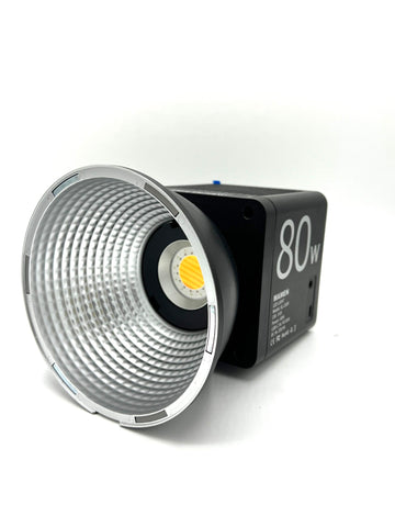 Mamen SL-C80R LED Video BI Color +RGB Light With Built In Battery Power Portable Cob Photography Light ( Bowen Mount Including )